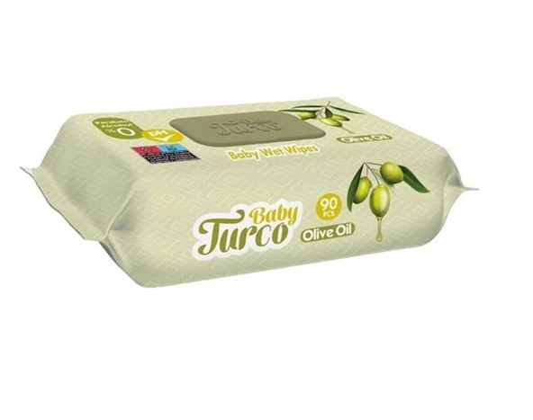 Baby Turco Islak Havlu Orchid 90 Yaprak ürün görseli 1