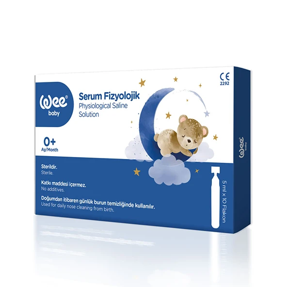Wee Baby 639 Serum Fizyolojik 5 ml x 10 Flakon ürün görseli 1