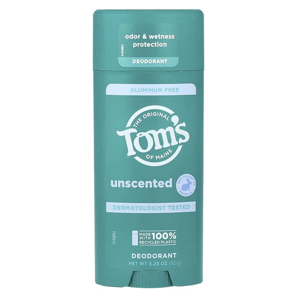 Tom's Of Maine Unscented Aluminum Free Kokusuz Deo Stick 92 gr ürün görseli 1