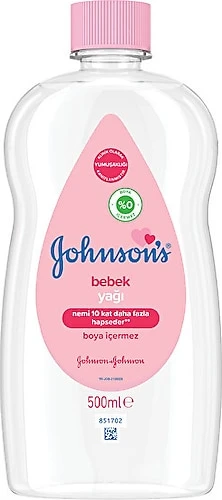 Johnson's Baby Bebek Yağı 500 ml ürün görseli 1