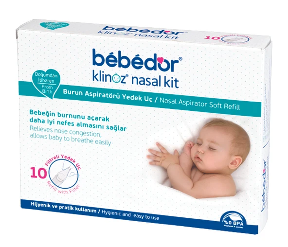 Bebedor 562 Klinoz Nasal Kit Burun Aspiratörü Yedek Uç ürün görseli 1
