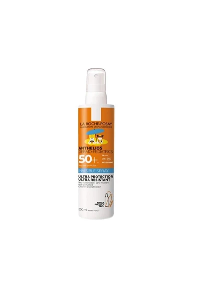 La Roche Posay Anthelios Dermo Pediatrics Invisible Sprey SPF50+ 200 ml ürün görseli 1