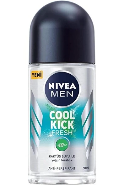 Nivea Men Roll-On Cool Kick Fresh 50  ml ürün görseli 1