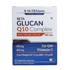 Nutrafarm Beta Glucan Q 10 Complex 30 Kapsül ürün görseli 1
