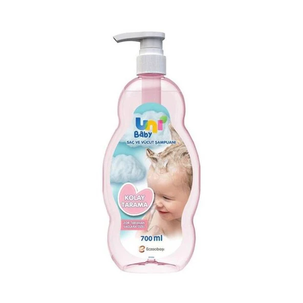 Uni Baby Boyasız Şampuan Kolay Tarama 700 ml ürün görseli 1