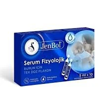 Jenbol Fizyolojik Serum 5 ml x 10 Flakon ürün görseli 1