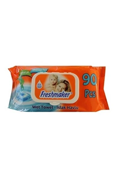 Freshmaker Islak Mendil Kapaklı 90'lı ürün görseli 1