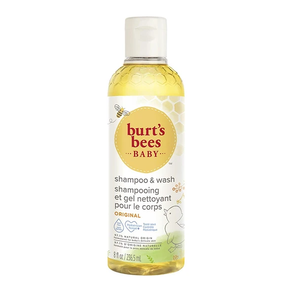 Burt's Bees Baby Shampoo Wash Saç ve Vücut Şampuanı 236,5 ml ürün görseli 1