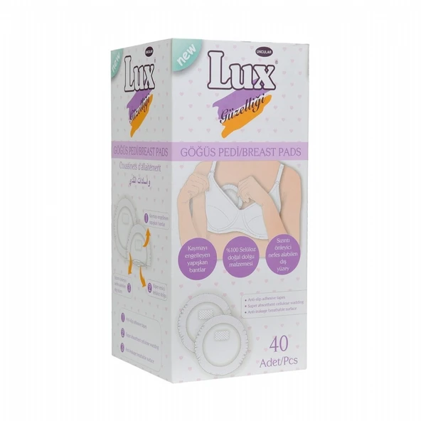 Lux Göğüs Pedi 40'lı ürün görseli 1