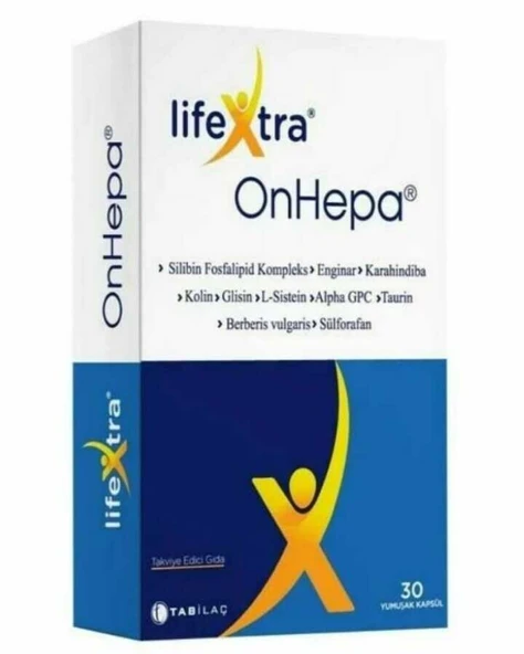 Lifextra Onhepa 30 Yumuşak Kapsül ürün görseli 1