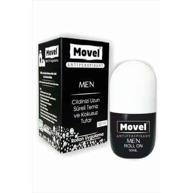 Movel Antiperspirant Roll-On Deodorant Men 50 ml ürün görseli 1