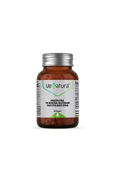 VeNatura Passiflora ve Bitkisel Ekstreler 30 Kapsül ürün görseli 1
