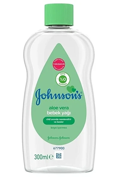 Johnson's Baby Bebek Yağı Aloe Vera 300 ml ürün görseli 1