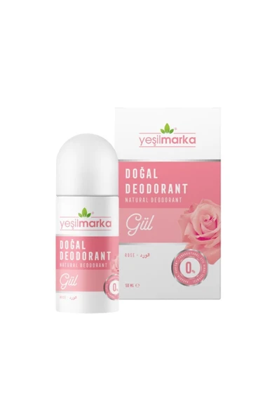 Yeşilmarka Doğal Deodorant Gül Kokulu 50 ml ürün görseli 1