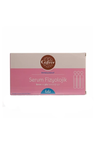 Gifrer Serum Fizyolojik 5 ml x 20 Flakon ürün görseli 1