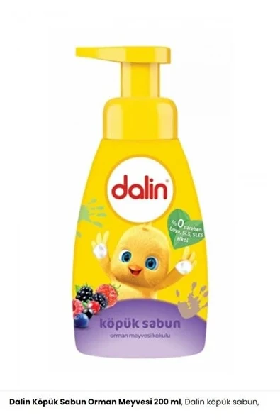 Dalin Köpük Sabun Orman Meyveli 200 ml ürün görseli 1