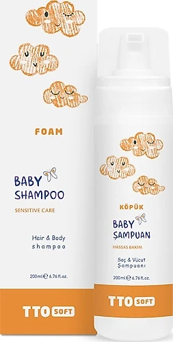 TTO Baby Sensitive Care Bebek Şampuanı 200 ml ürün görseli 1