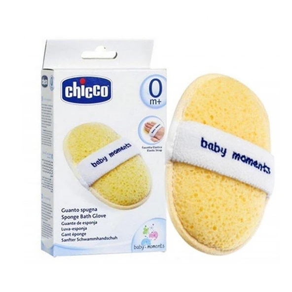 Chicco Baby Moments Sünger Banyo Eldiveni ürün görseli 1