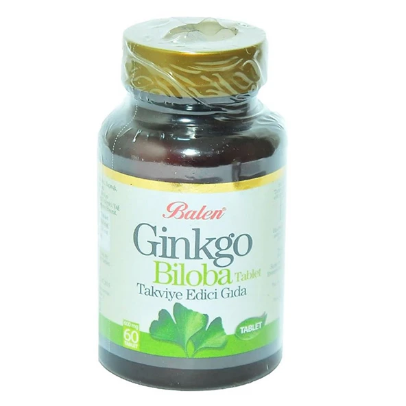 Balen Ginkgo Biloba 600 mg 60 Tablet ürün görseli 1
