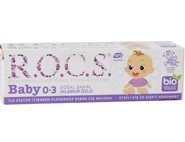 Smileyes Diş Macunu Baby 0-3 Yaş Raspberry 50 ml ürün görseli 1