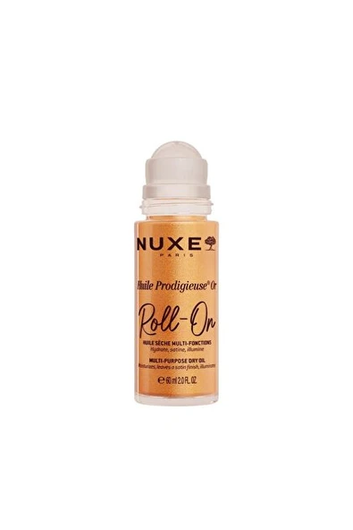 Nuxe Huile Prodigieuse Or Altın Parıltılı Çok Amaçlı Kuru Yağ Roll-On 60 ml ürün görseli 1