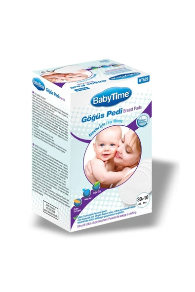 Babytime BT529 Göğüs Pedi 40'lı ürün görseli 1