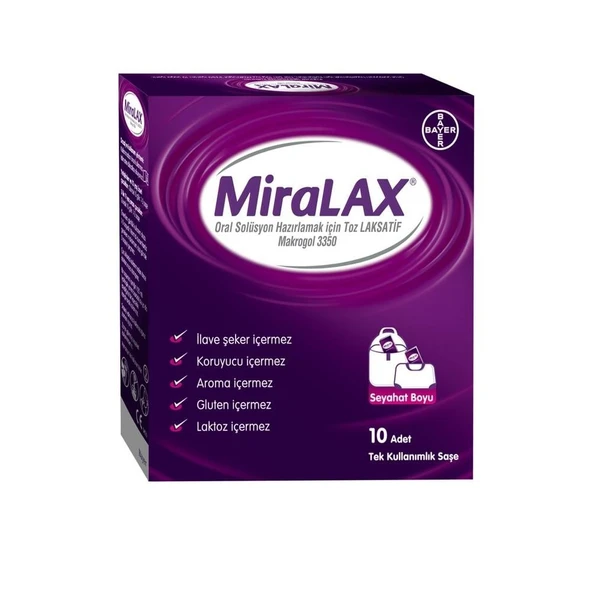 Miralax 10 Saşe ürün görseli 1