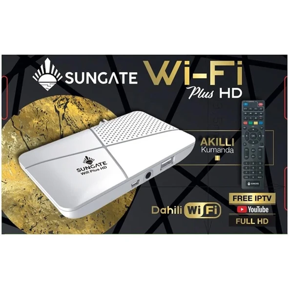 Sungate Wifi Plus HD Mini Uydu Alıcısı ürün görseli 1