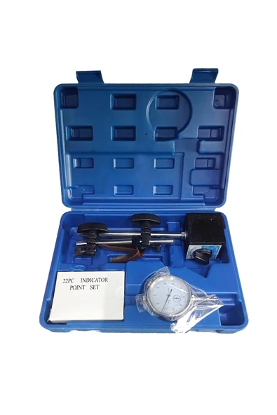 Dorf Tools 22 Parça Manyetik Komparatör Saati Çantalı ürün görseli 1