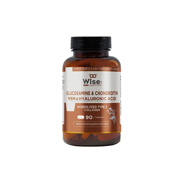 WiseLab Glukozamin Kondroitin MSM Tip 2 90 Tablet ürün görseli 1