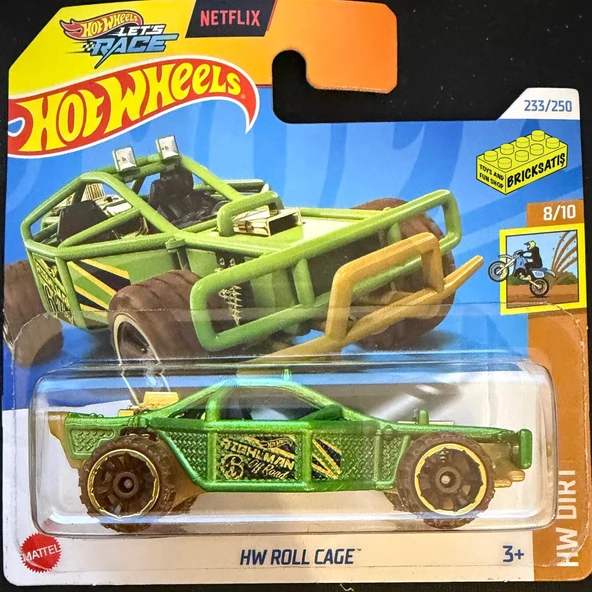 Hot Wheels Tekli Arabalar HW Roll Cage HTB30 (Dirt) ürün görseli 1