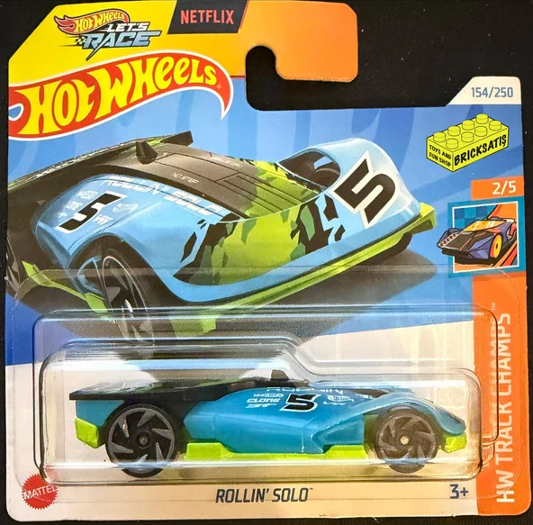 Hot Wheels Tekli Arabalar Rollin' Solo' HTD93 (Track Champs) ürün görseli 1
