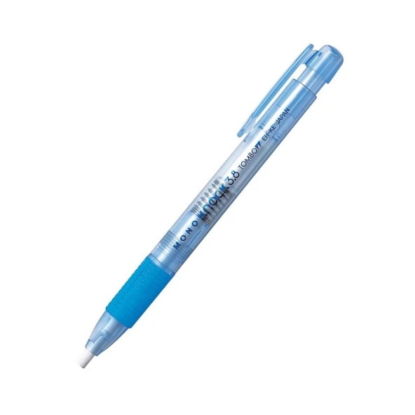 Tombow Kalem Silgi Mono Knock 3.8 Mm Mavi LV-T-EH-KE 40 (10 Lu Paket) ürün görseli 1