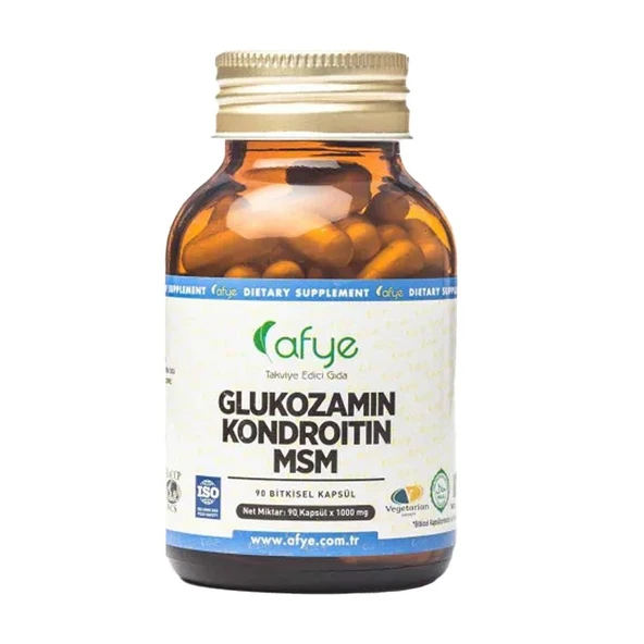 Afye Glukozamin Kondroitin MSM 1000 Mg. 90 Kapsül ürün görseli 1