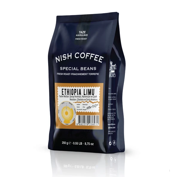 Nish Filtre Kahve Ethiopia Limu 250 Gr ürün görseli 1