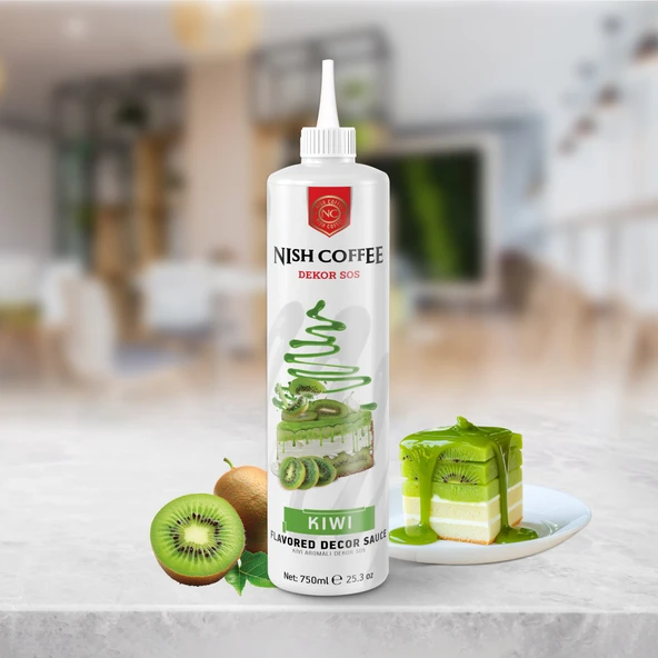 Nish Kivi Aromalı Dekor Sos 750 Gr - Resim 4