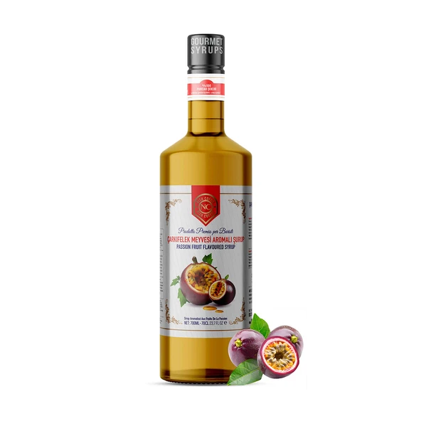 Nish Çarkıfelek (Passion Fruit) Aromalı Şurup 700 ML - Pet Şişe ürün görseli 1