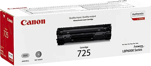 CANON CRG-725 BLACK ORJİNAL TONER ürün görseli 1