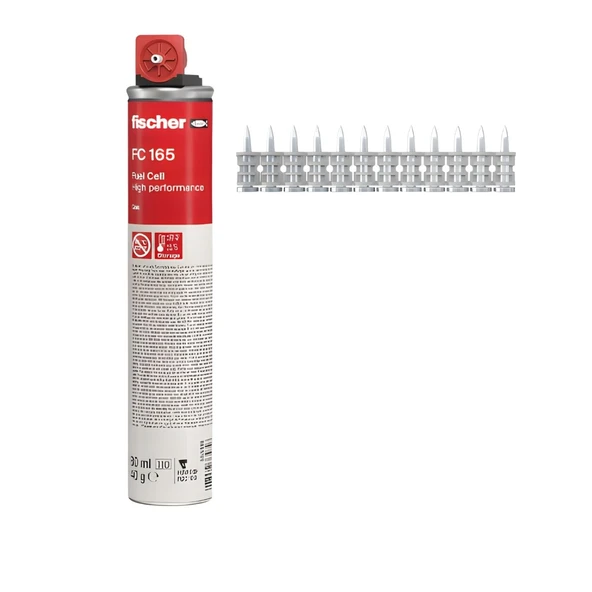 Fischer Dfn 25 mm 1008 Adet Çivi + Fc 165 Gaz Tüpü ürün görseli 1