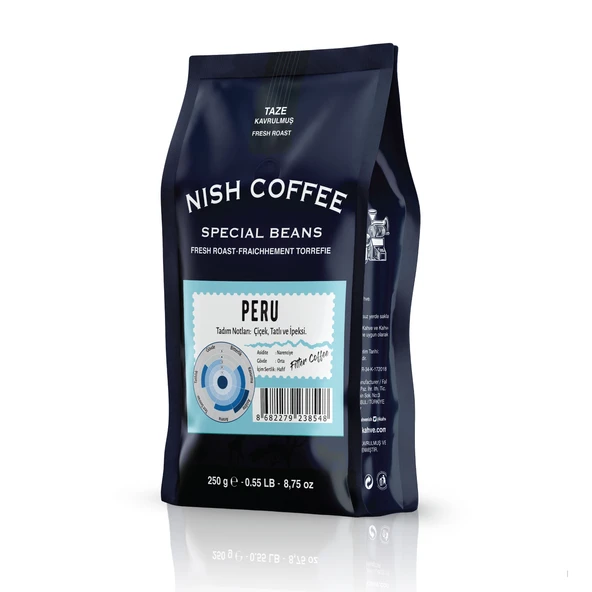 Nish Filtre Kahve Peru Ecoforest 250 Gr ürün görseli 1