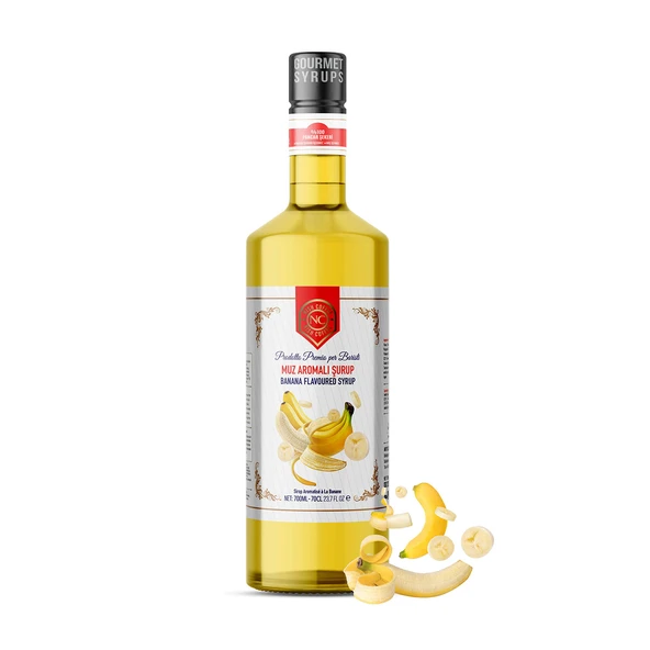 Nish Muz Aromalı Şurup 700 ML - Pet Şişe ürün görseli 1