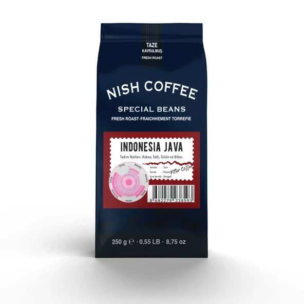 Nish Filtre Kahve Endonezya Java 250 Gr - Resim 5