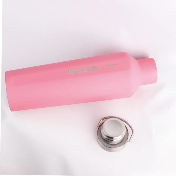 Igloo Pentagon Termos 750ml-PEMBE - Resim 4