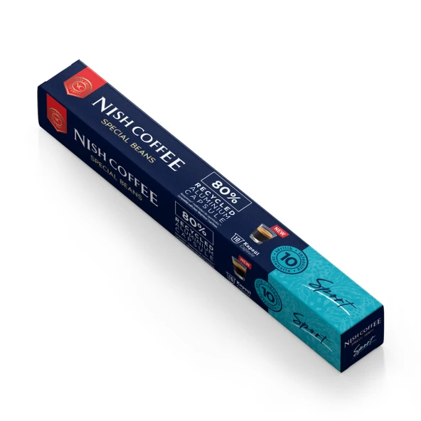 Nish Coffee Kapsül Kahve 10 Sport  (Nespresso Uyumlu)-10 Adet ürün görseli 1