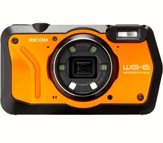 Ricoh WG-6 Dijital Fotoğraf Makinesi (Turuncu) ürün görseli 1