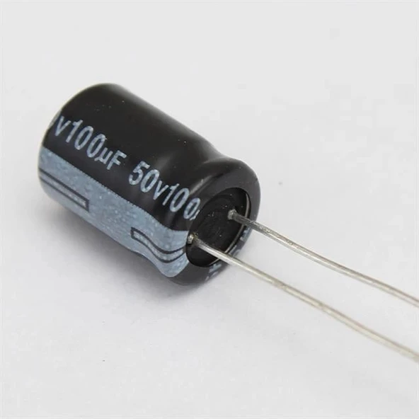 100 MF 50 V  Kondansatör ürün görseli 1