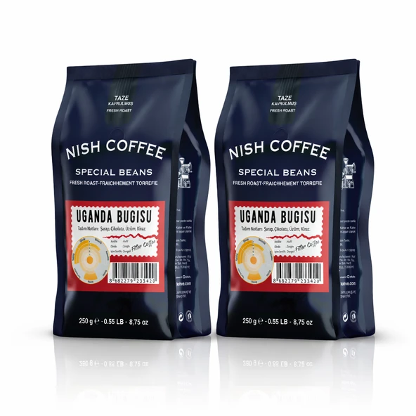 Nish Filtre Kahve Uganda Bugisu 2x250 Gr ürün görseli 1