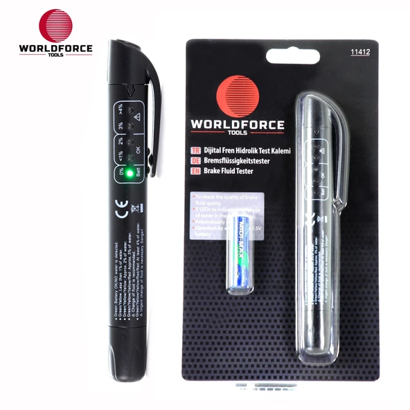 Worldforce 11412 - Dijital Fren Hidrolik Test Kalemi ürün görseli 1