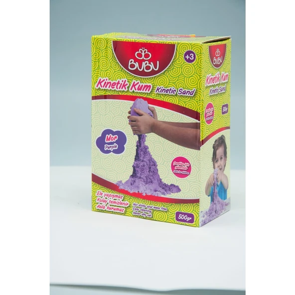 Bubu Kintik Kum 500 Gr Mor ürün görseli 1