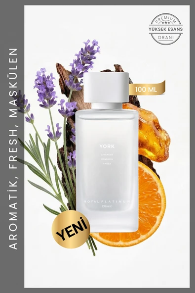YORK 100 ML NICHE PARFÜM ürün görseli 1